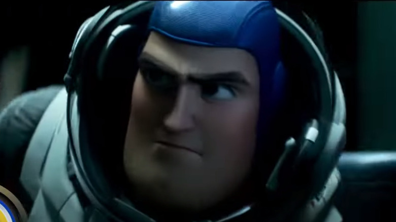 Buzz Lightyear in Lightyear trailer