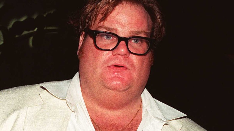 Chris Farley walking