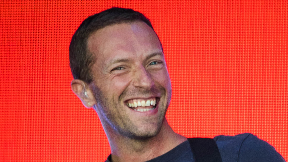 Chris Martin smiling