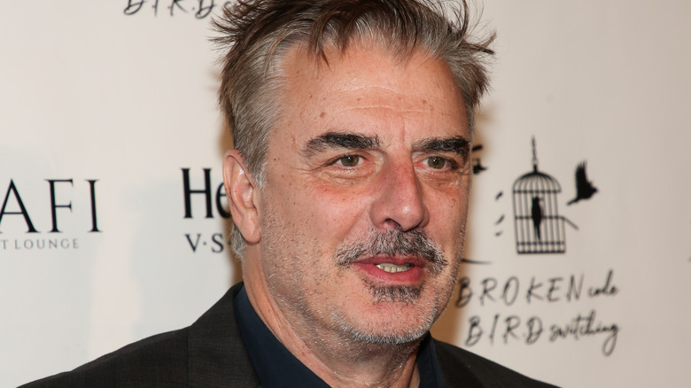 Chris Noth on the red carpet