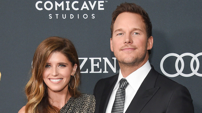 Katherine Schwarzenegger and Chris Pratt at the "Avengers: End Game" premiere 2019 