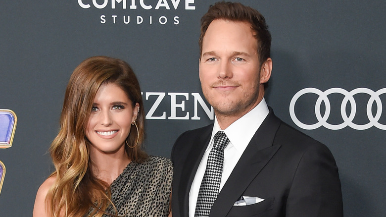 Katherine Schwarzenegger and Chris Pratt at "Avengers: End Game" Los Angeles Premiere 2019