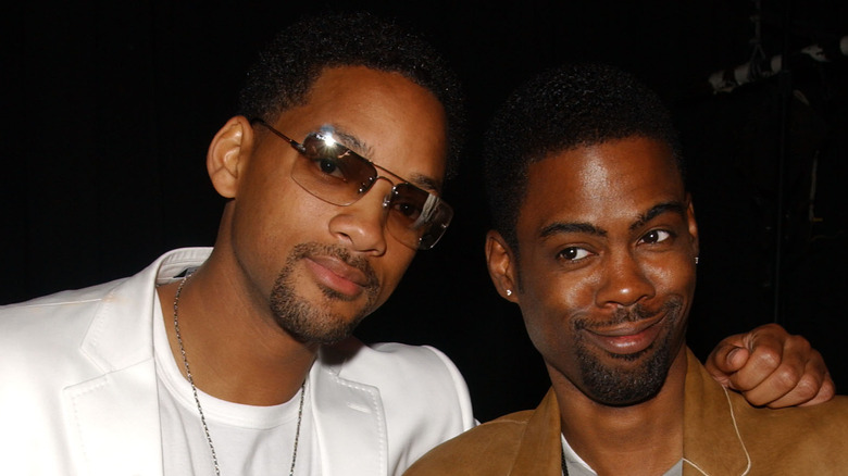 Will Smith and Chris Rock posing