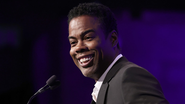 Chris Rock smiling