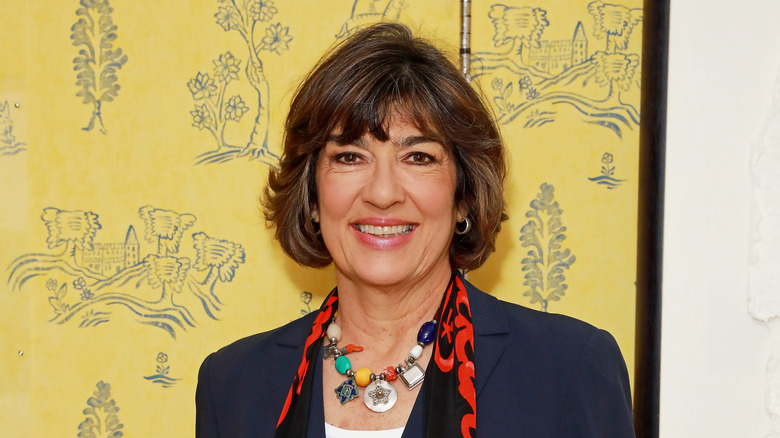 Christiane Amanpour smiling at an event