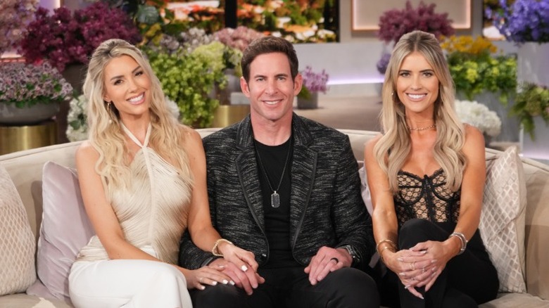 Heather Rae El Moussa, Tarek El Moussa, and Christina Haack on "The Jennifer Hudson Show"  in Burbank, CA (2025)