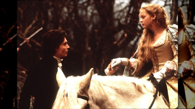 Johnny Depp and Christina Ricci in Sleepy Hollow