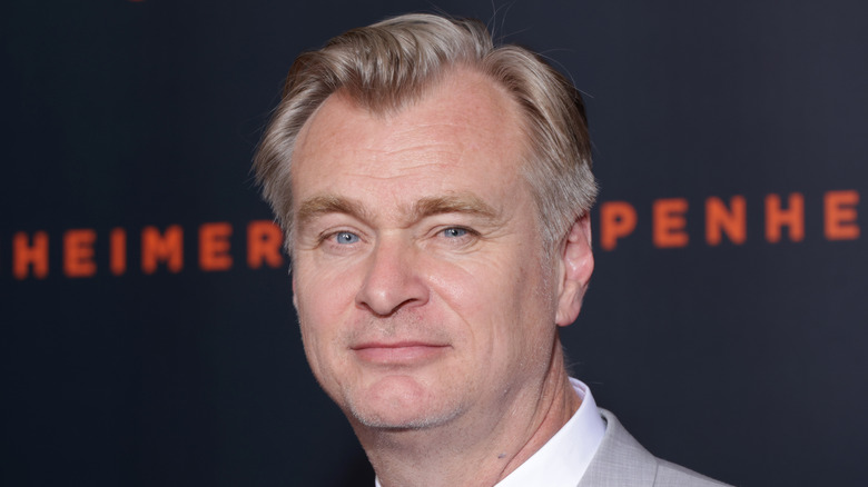 Christopher Nolan on red carpet