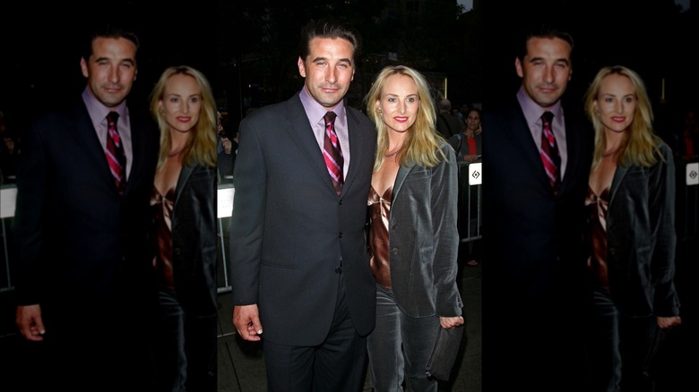 Chynna Phillips and Billy Baldwin posing