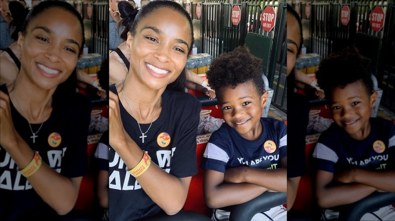 Ciara and son Future selfie smiling