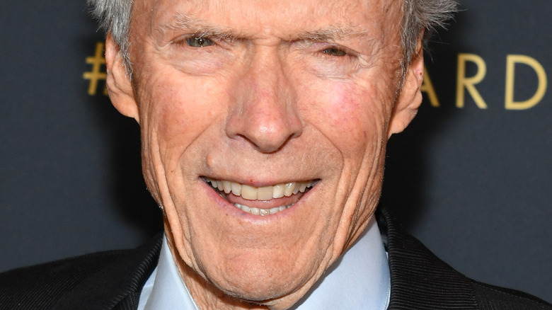 Clint Eastwood smiling 2020