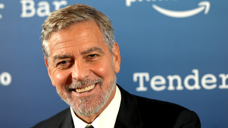 George Clooney smiling