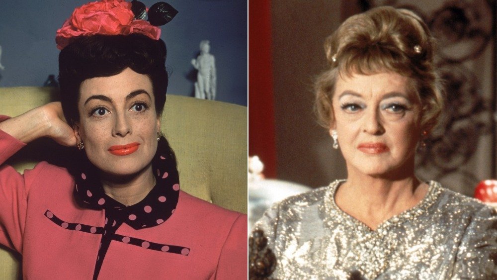 Joan Crawford and Bette Davis split