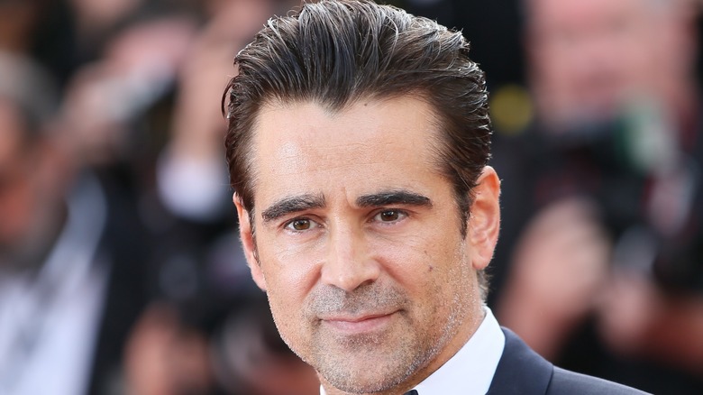 Colin Farrell closed mouth smile