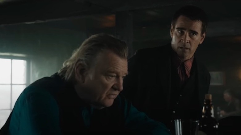 Brendan Gleeson and Colin Farrell in a scene from The Banshees of Inisherin