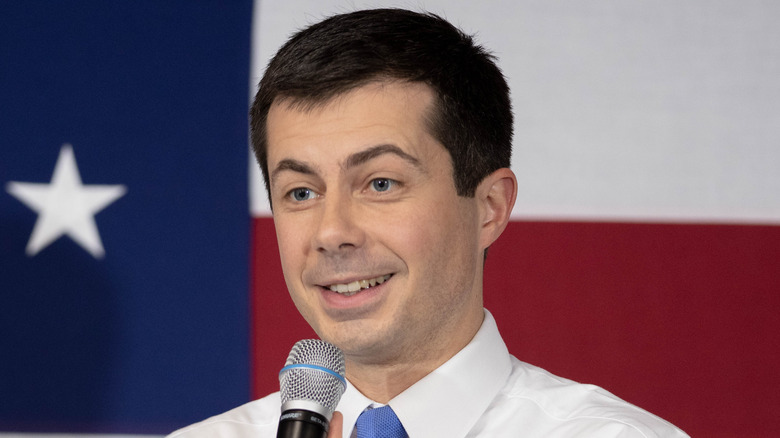 Pete Buttigieg on the campaign trail