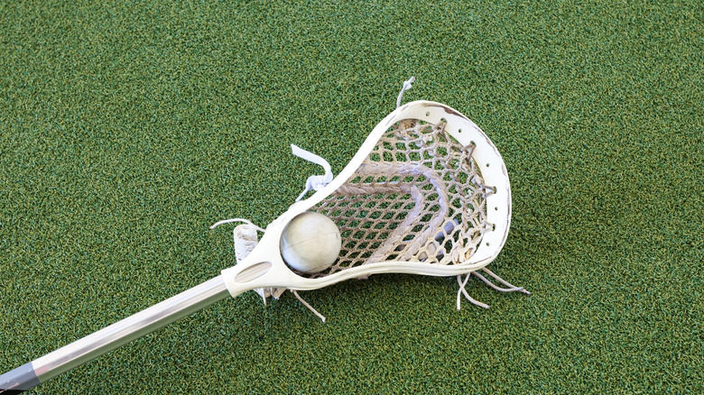 photo of a lacrosse stick