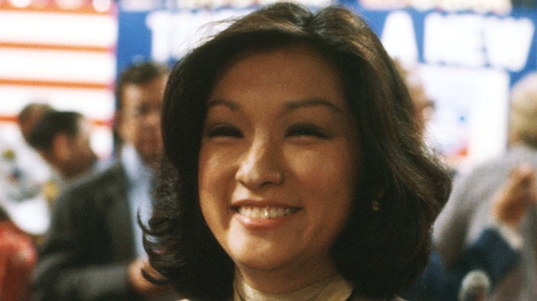 Connie Chung smiling