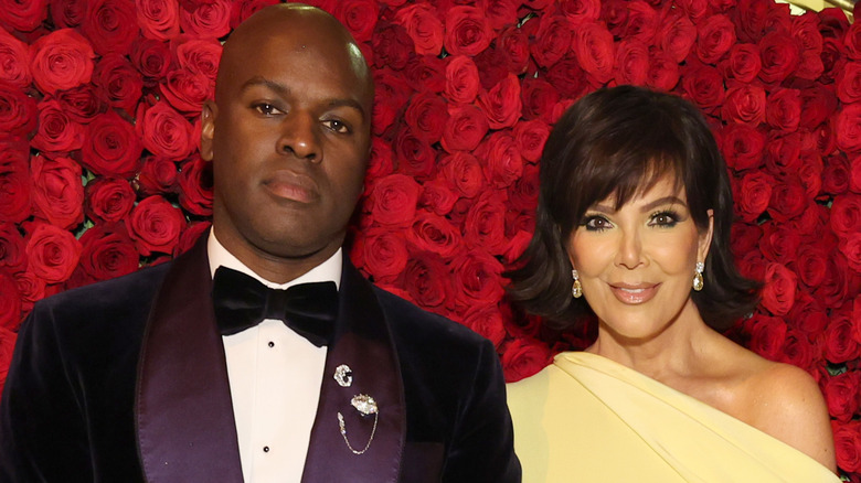 Kris Jenner and Corey Gamble at Met Gala