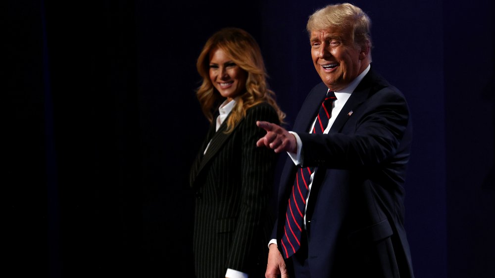 President Donald Trump and Melania Trump