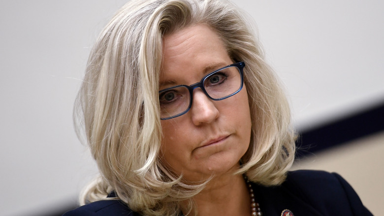 Rep. Liz Cheney listening