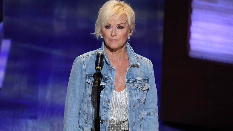 Lorrie Morgan performing at The Grand Ole Opry 