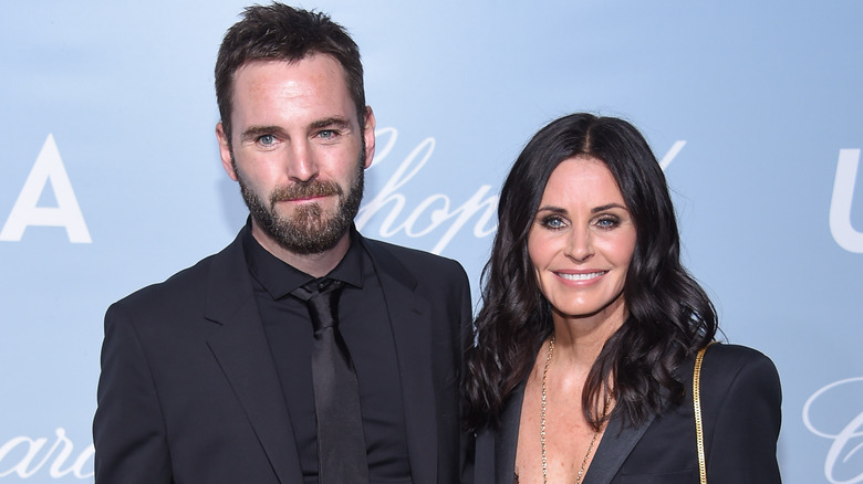 Courteney Cox and Johnny McDaid in 2019