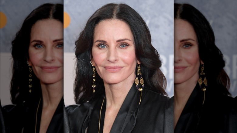 Courteney Cox on a 2022 red carpet