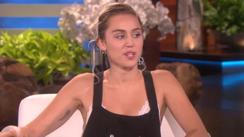 Miley Cyrus on The Ellen Show