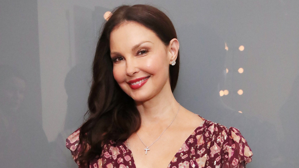 Ashley Judd smiling at the 2018 Tribeca Film Festival