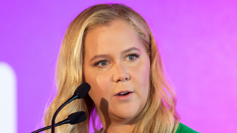 Amy Schumer speaking