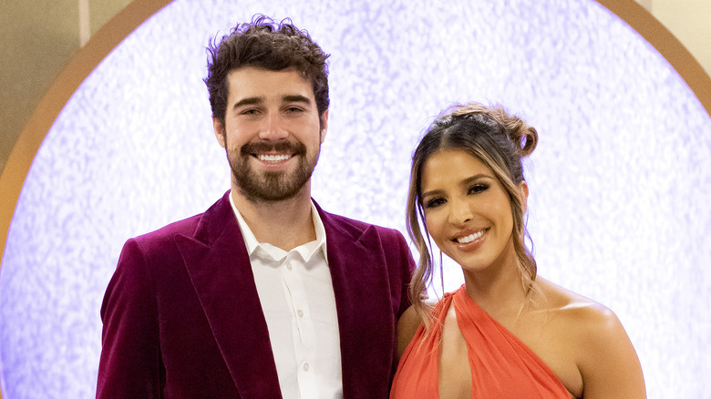 Zanab Jaffrey and Cole Barnett smiling