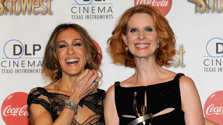 Sarah Jessica Parker with Cynthia Nixon