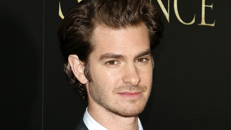 Andrew Garfield smiling