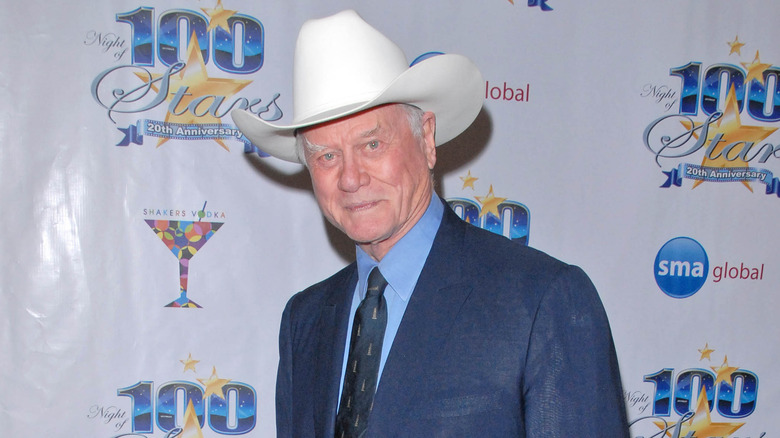 Larry Hagman at night of 1000 stars