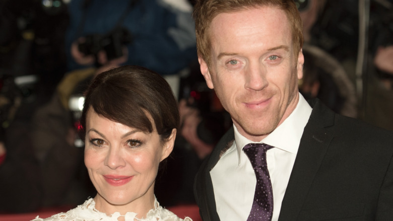 Damian Lewis and Helen McCrory on red carpet