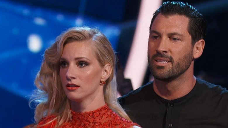 Heather Morris and Maksim Chmerkovskiy