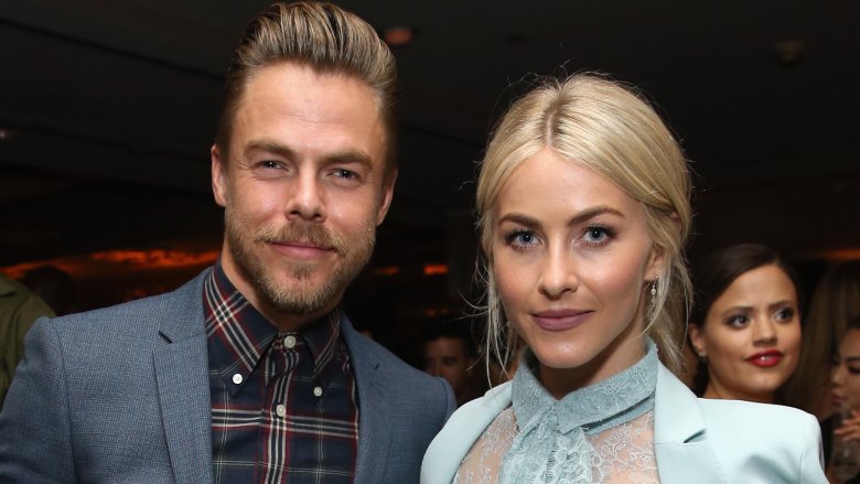 Julianne Hough and Derek Hough