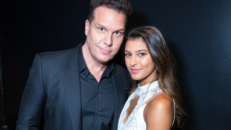 Comedian Dane Cook and Girlfriend Kelsi Taylor attend the 15th Annual Oscar Qualifying HollyShorts Film Festival