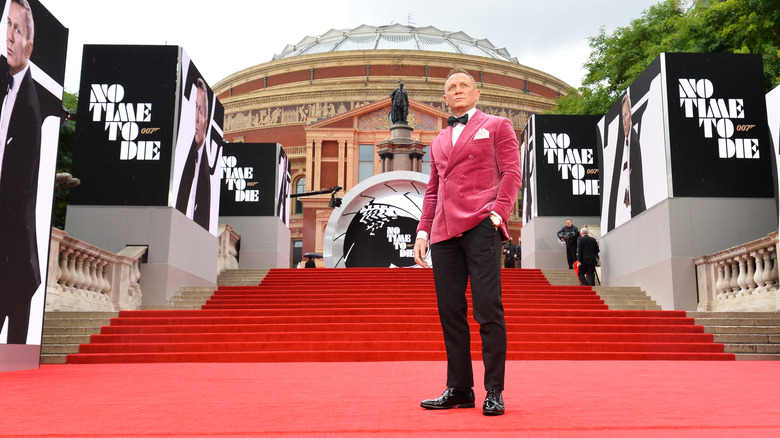 Daniel Craig at No Time to Die premiere