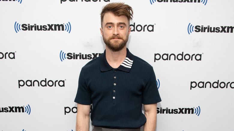 Daniel Radcliffe posing in August of 2021