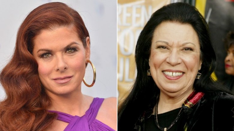 Debra Messing, Shelley Morrison