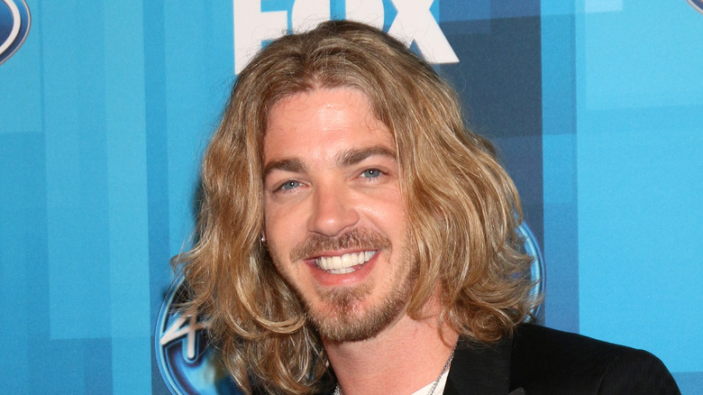 Bucky Covington at an event, smiling