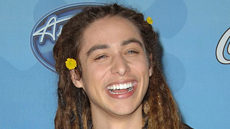 Jason Castro at an event, laughing