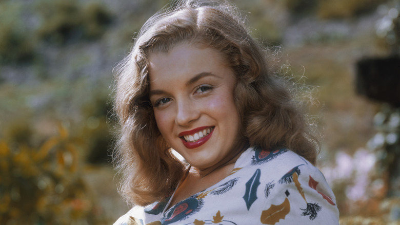 Marilyn Monroe smiling