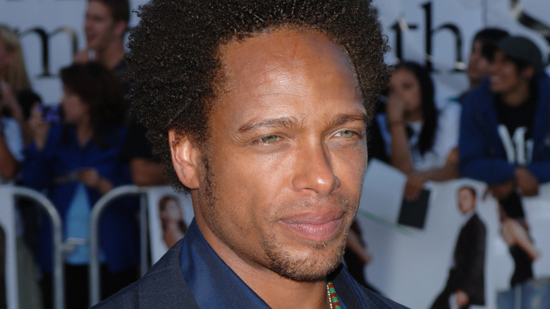 Gary Dourdan posing 