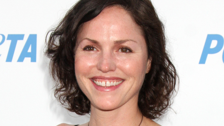 Jorja Fox smiling 