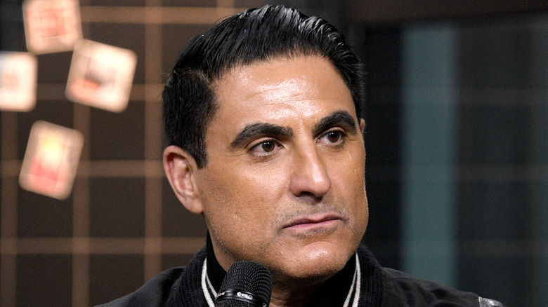 Reza Farahan being interviewed