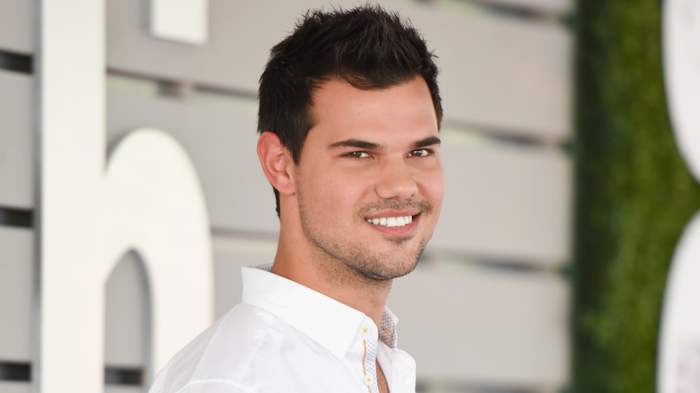 Taylor Lautner smiling