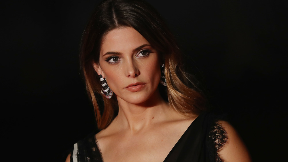 Ashley Greene frowning